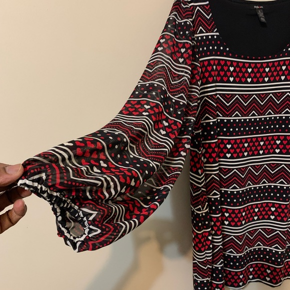 STYLE & CO. Long Sleeve Tunic Top size XL - Picture 11 of 15